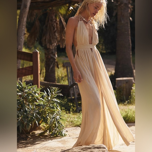 ⭐️Free People Look Into the Sun Maxi Dress - Picture 1 of 10